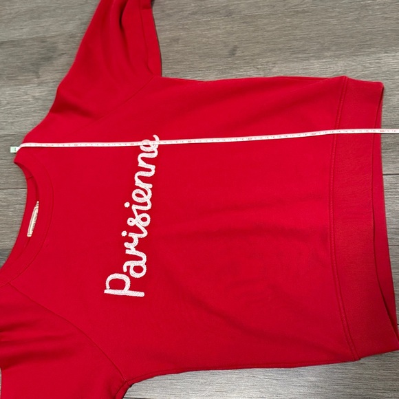 Maison Kitsuné Red Crewneck - Picture 10 of 11